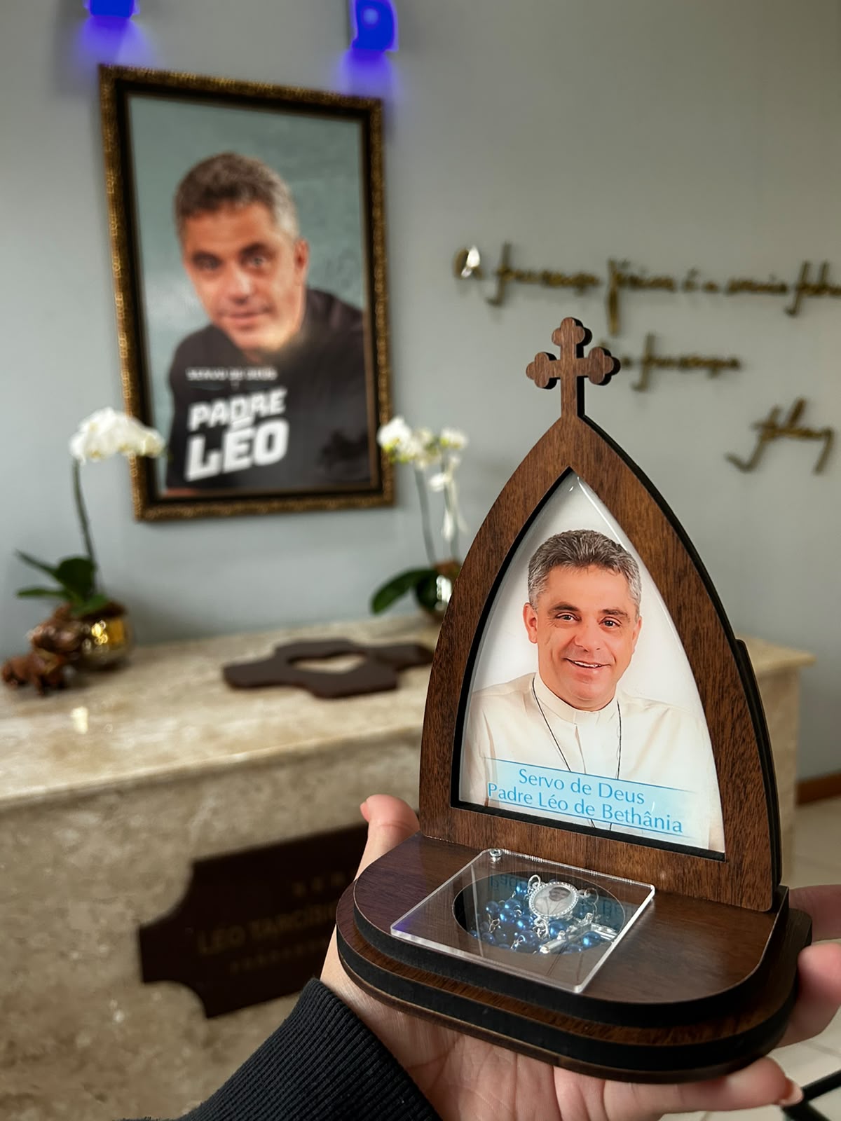 Capela Porta Intenções Padre Léo