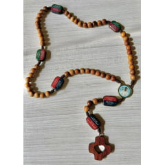 Terço com Mistérios - Personalizado Pe. Léo 