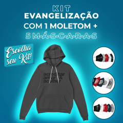 KIT'S 1 MOLETOM 3 A'S CARISMAS + 5 M-Á-S-C-A-R-A-S KIT'S 1 MOLETOM 3 A'S CARISMAS + 5 M-Á-S-C-A-R-A-S