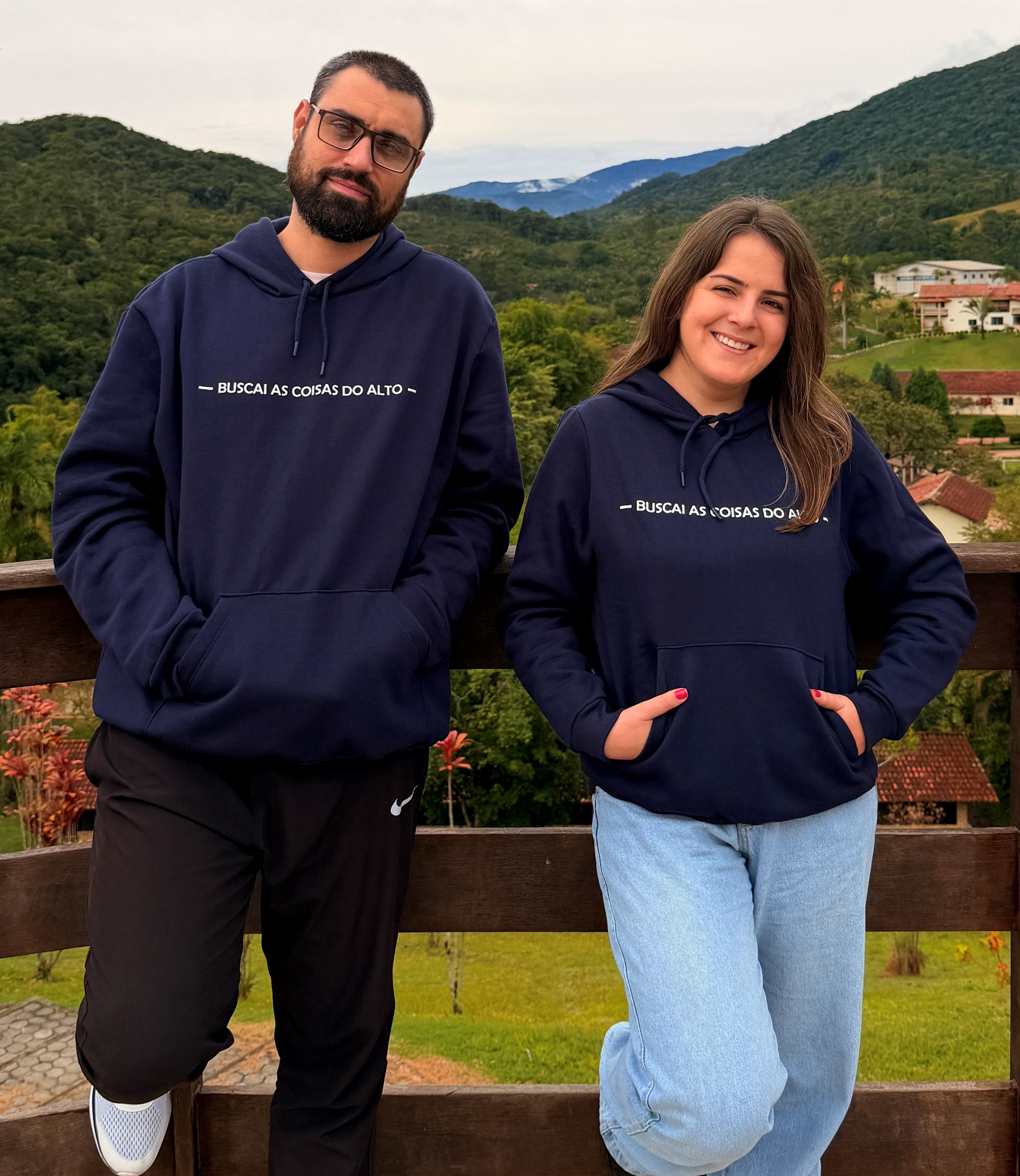 Moletom - Buscai as coisas do Alto
